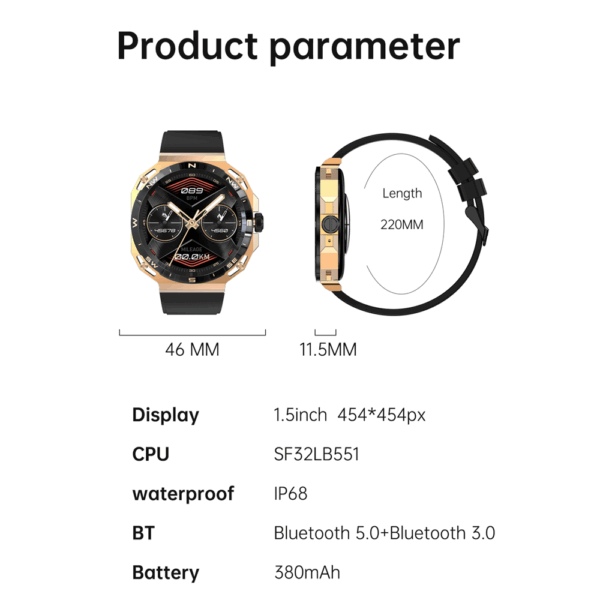 GT5 Smart Watch - Image 4