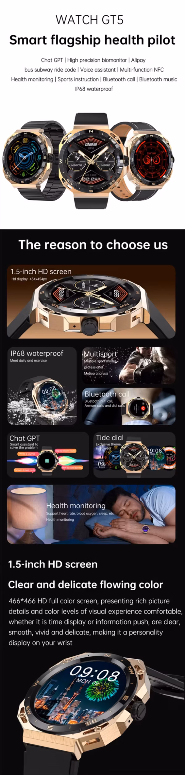 GT5 Smart Watch - Image 6